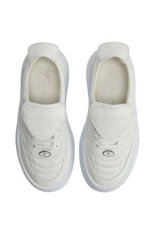 Δερμάτινα αθλητικά παπούτσια Giuseppe Zanotti Alma λευκό RW40021.002