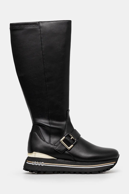 Liu Jo cizme LIU JO MAXI WONDER 81 BF4011EX01422222 negru NC24