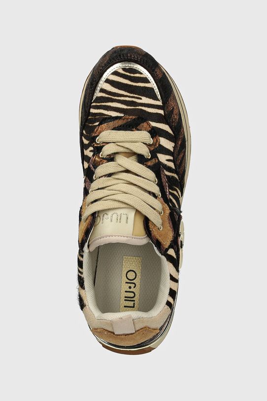 Liu Jo sneakersy LIU JO MAXI WONDER 01 brązowy BF4001PX517S3366