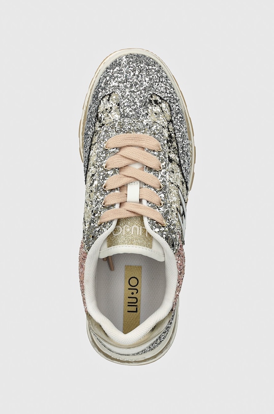 Liu Jo sneakersy AMAZING 26 srebrny BF4047TX007S3425