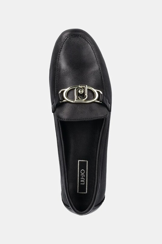 Liu Jo mocasini de piele EMEL 01 negru SF4087PX46022222