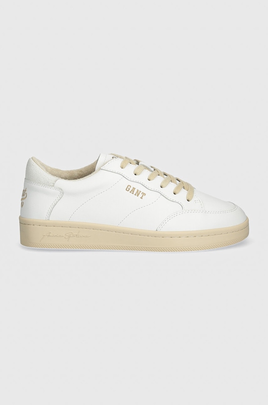 Kožené tenisky Gant PREPLA 29531651.G29 bílá AW24