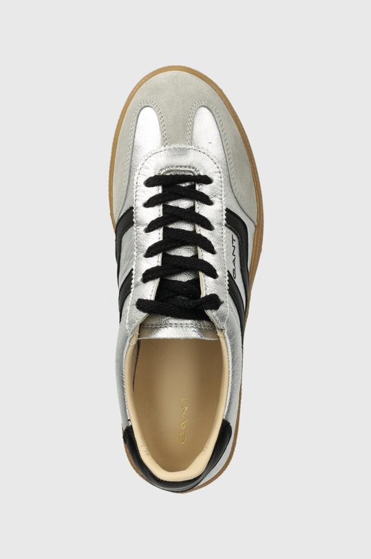 Kožne tenisice Gant Cuzima srebrna 29531664.G803