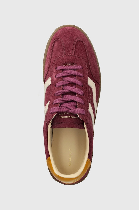 Kožené tenisky Gant Cuzima burgundské 29531693.G554