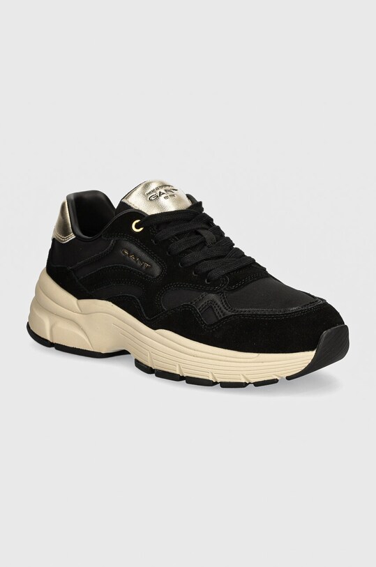 Gant sneakers Neuwill piele întoarsă negru 29533652.G00