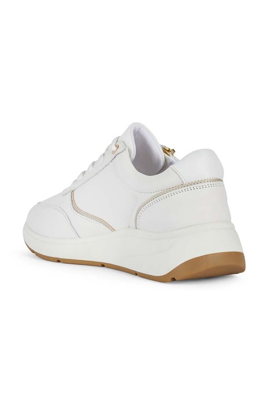 Geox sneakersy skórzane D CRISTAEL biały D45MXE.00085.C1000