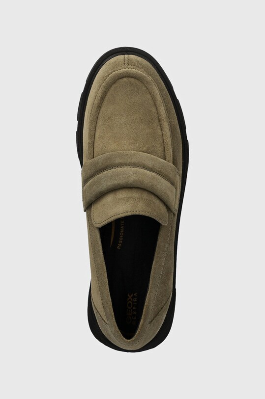 Geox mokasyny zamszowe D VILDE beżowy D46UAC.00022.C3704