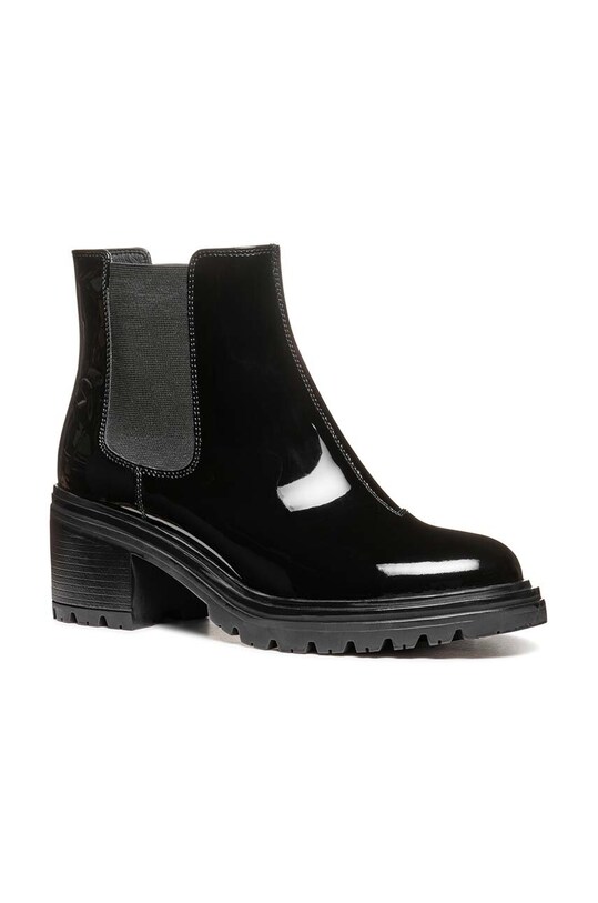 Geox botki skórzane D DAMIANA D46QCF.066NH.C9999 czarny AW24