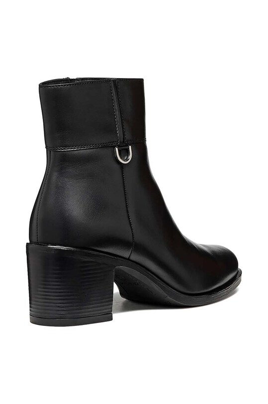 Încălțăminte Geox cizme de piele D NEW ASHEEL D46FSC.00043.C9999 negru