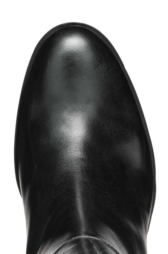 Δερμάτινες μπότες Geox D NEW ASHEEL D46FSA.00043.C9999 μαύρο