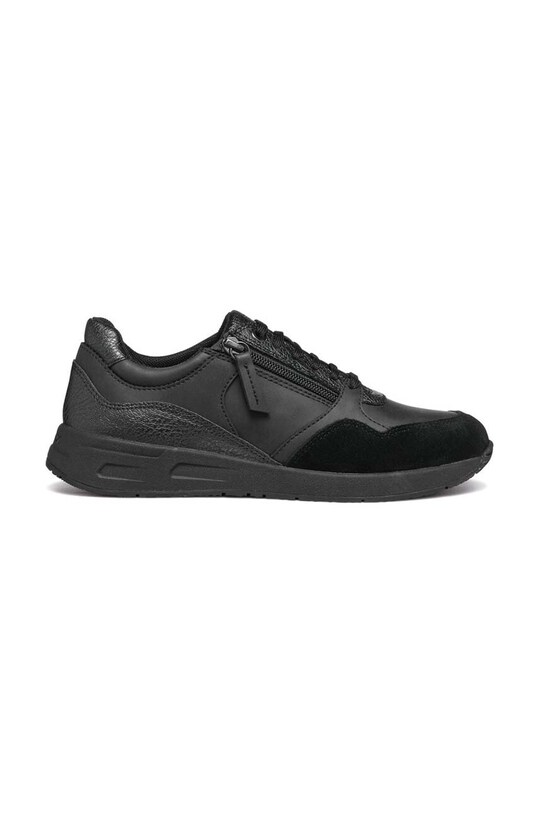 Geox sneakers D BULMYA piele întoarsă negru D36NQB.0ME2N.C9999
