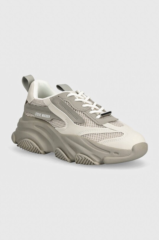 Sneakers boty Steve Madden Possession-E textilní šedá SM19000033.PG6
