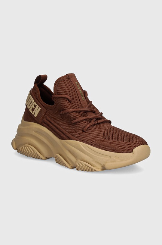 Sneakers boty Steve Madden Protégé-E platforma hnědá SM19000032.003