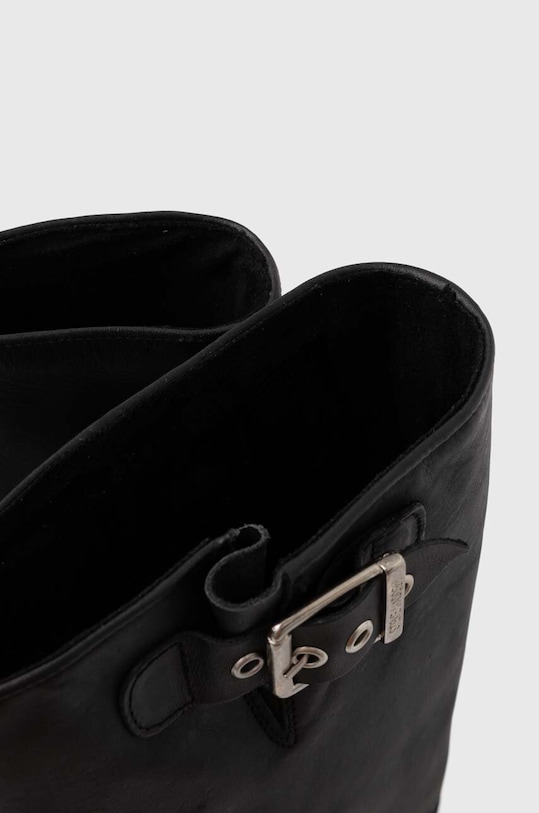 Шкіряні чоботи Steve Madden Bonna SM11003091.017 чорний