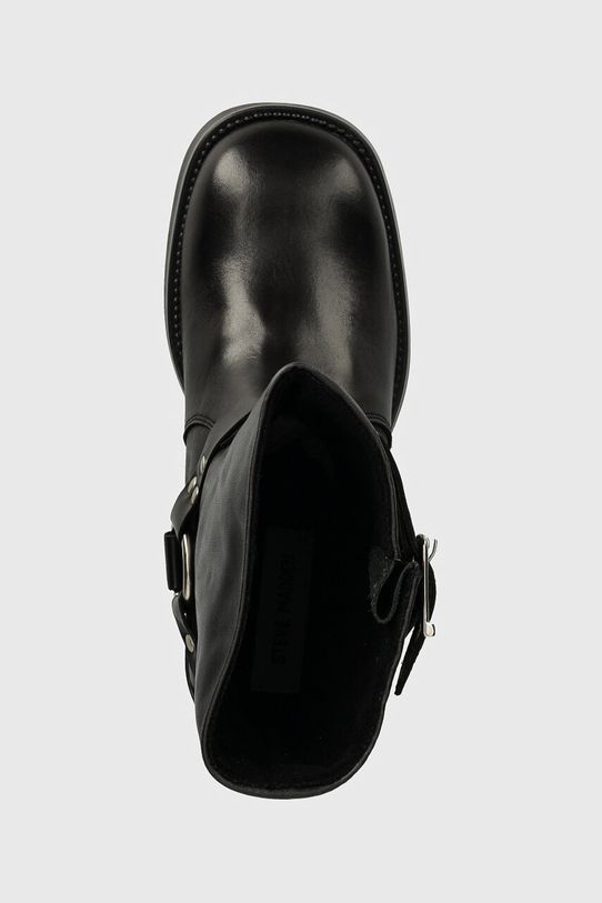 Steve Madden botki skórzane Becase czarny SM11003095.017