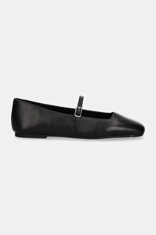 Steve Madden balerini de piele Ezri SM11003246.017 negru AW24