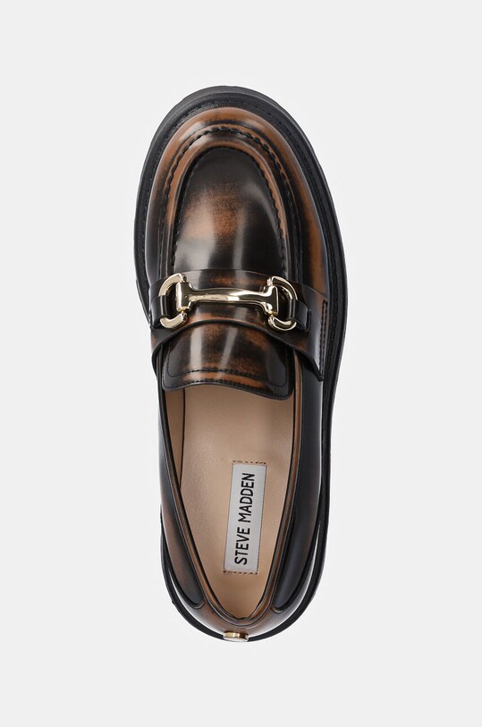Steve Madden mocasini de piele Occupy maro SM11003276.22K