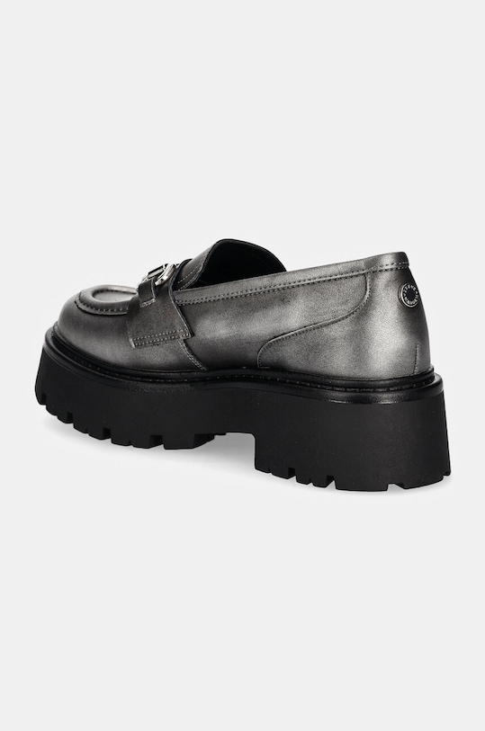 Boty Mokasíny Steve Madden Occupy SM11003276.PL2 stříbrná