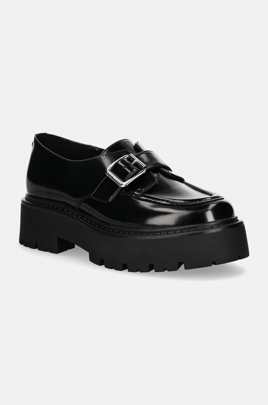 Steve Madden mocasini de piele Outlined piele patentata negru SM11003285.05O