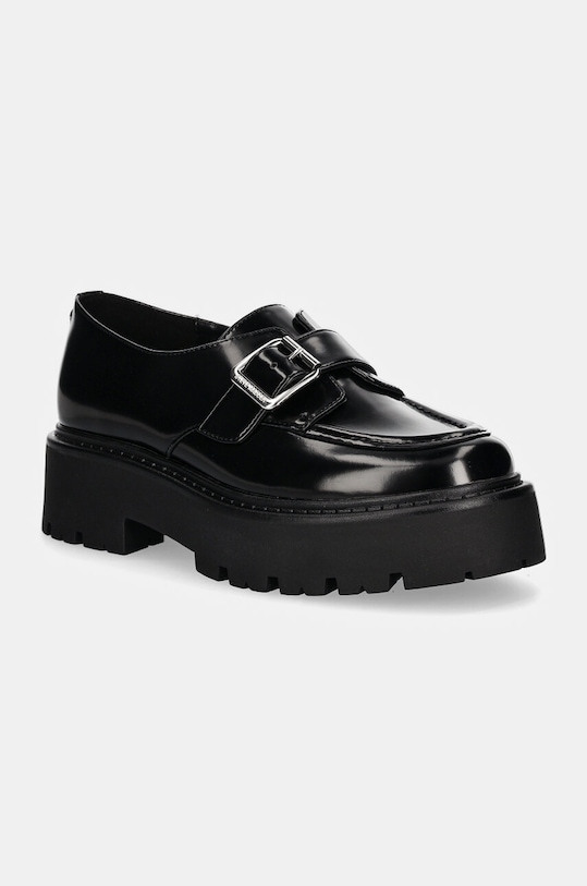 Steve Madden mocasini de piele Outlined piele patentata negru SM11003285.05O