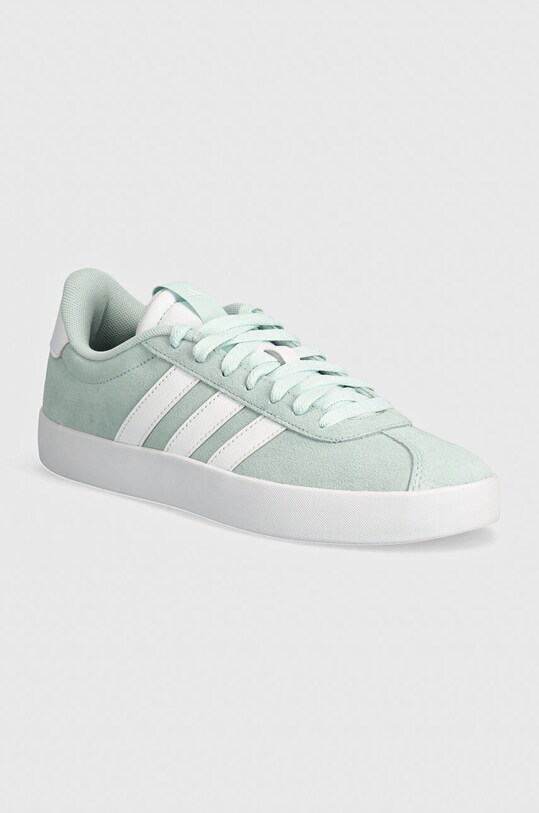 adidas sneakers Vl Court piele întoarsă turcoaz IF4470