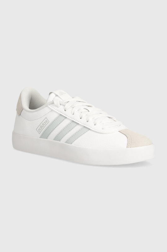 Кросівки adidas Vl Court імітація лицьової шкіри білий IF4475