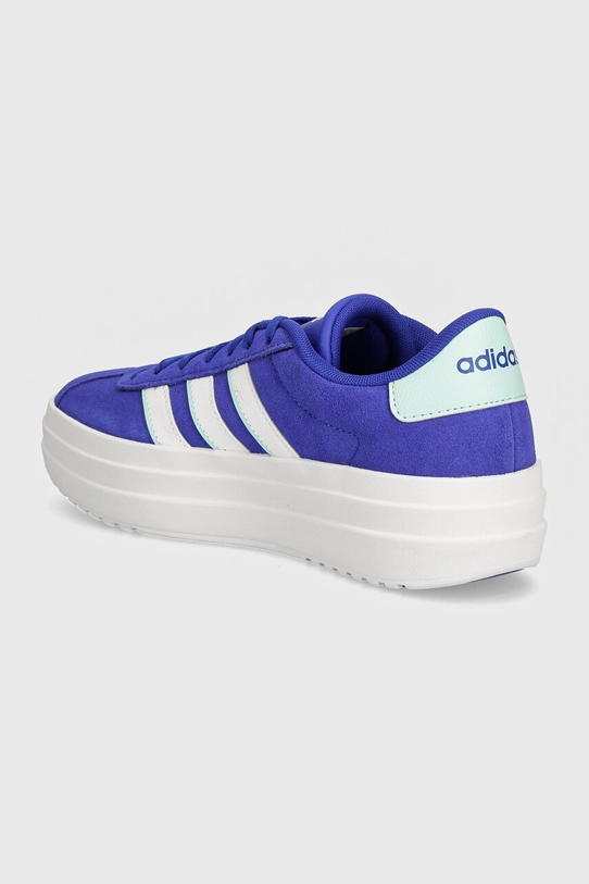 Obuwie adidas sneakersy zamszowe Vl Court Bold IH8088 niebieski