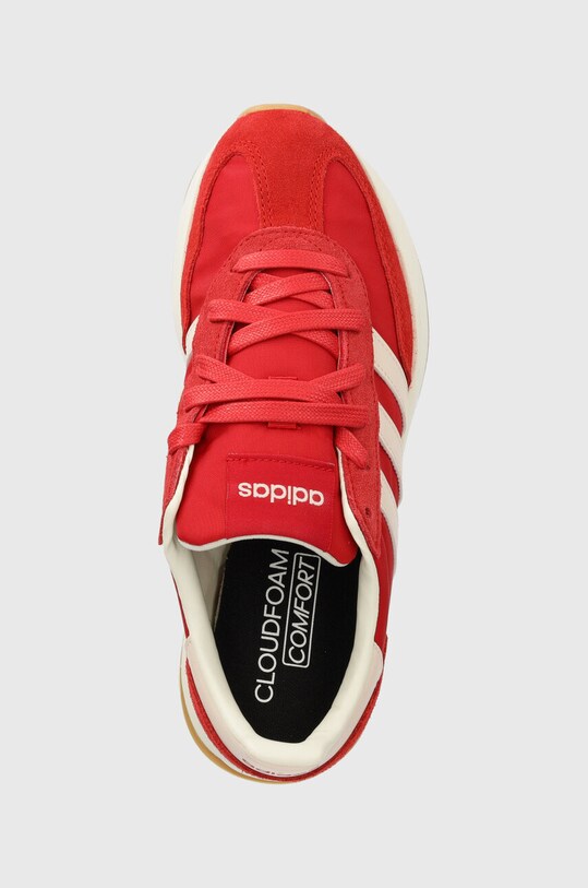 Semišové sneakers boty adidas Run 70s červená IH8597