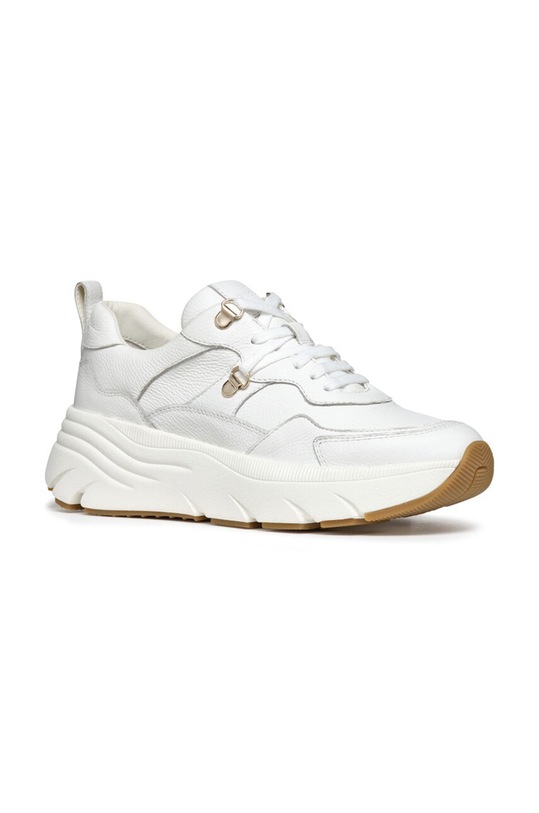 Geox sneakersy skórzane D DIAMANTA D36UFE.00046.C1000 biały NC24