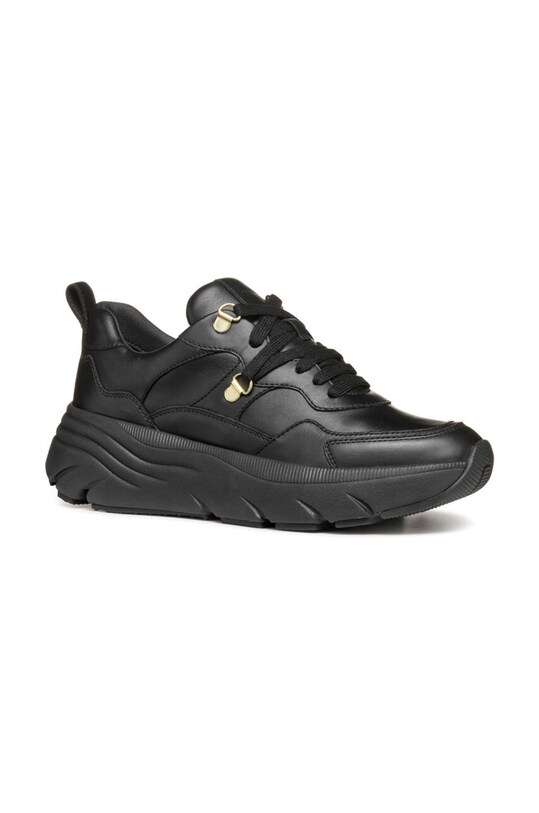 Geox sneakersy skórzane D DIAMANTA D36UFE.00085.C9999 czarny NC24