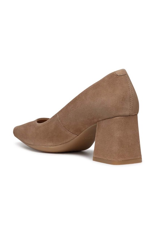 Geox scarpe décolleté in pelle scamosciata D GISELDA marrone D36VCA.00021.C6372