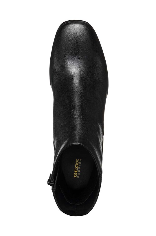 Geox cizme de piele D TEULADA D36VLC.000TC.C9999 negru