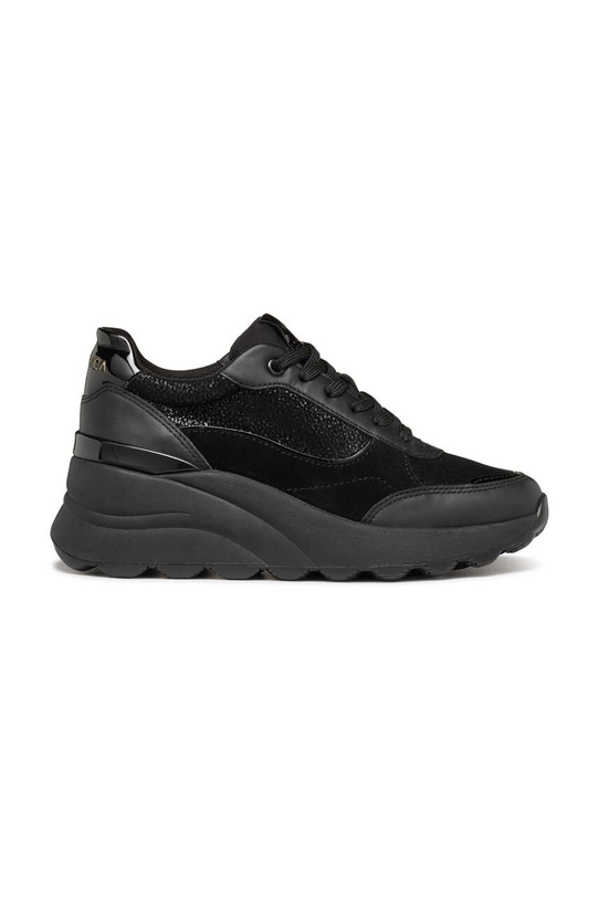 Geox sneakers D SPHERICA EC13 sintetic negru D45WAA.0JS85.C9999