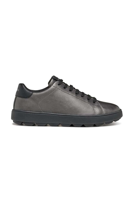 Sneakers boty Geox D SPHERICA ECUB-1 plochá šedá D45WEA.0NFBC.C1223