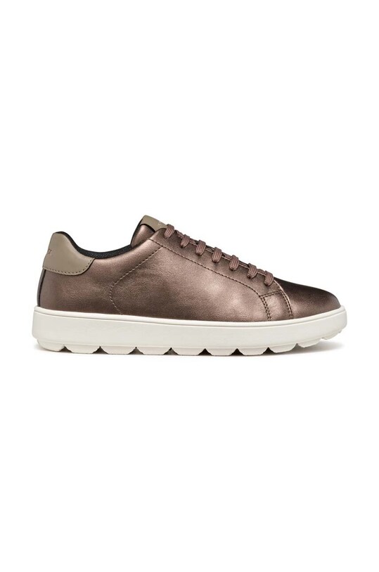 Geox sneakersy D SPHERICA ECUB-1 imitacja skóry licowej beżowy D45WEA.0NFBC.C5MQ6