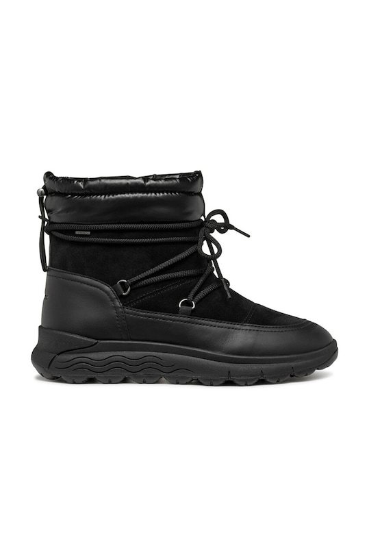 Nízké kozačky Geox D SPHERICA 4X4 B ABX textilní černá D4626A.08522.C9999