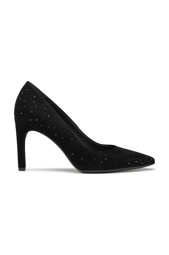 Geox tocuri din piele intoarsa D FAVIOLA subțire negru D468UB.00021.C9998