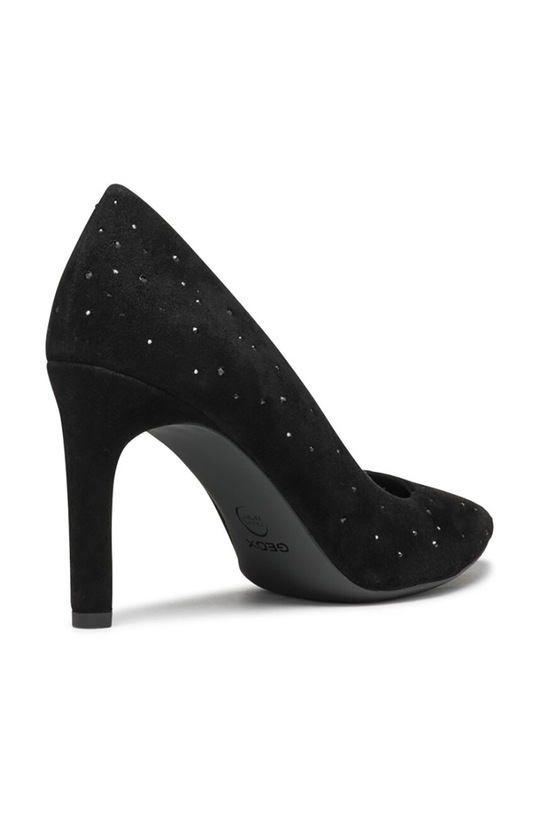 Обувки Велурени обувки с тънък ток Geox D FAVIOLA D468UB.00021.C9998 черен