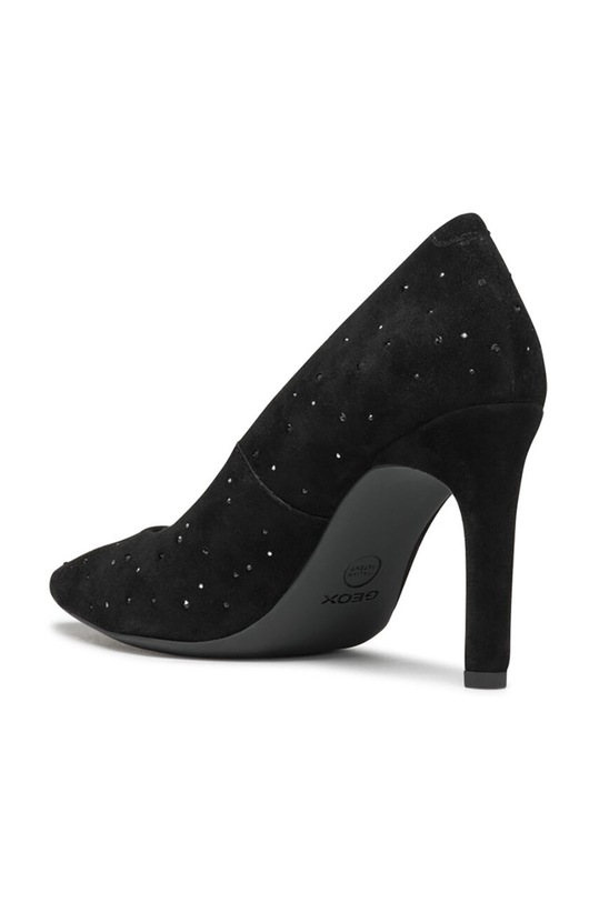 Geox tocuri din piele intoarsa D FAVIOLA negru D468UB.00021.C9998