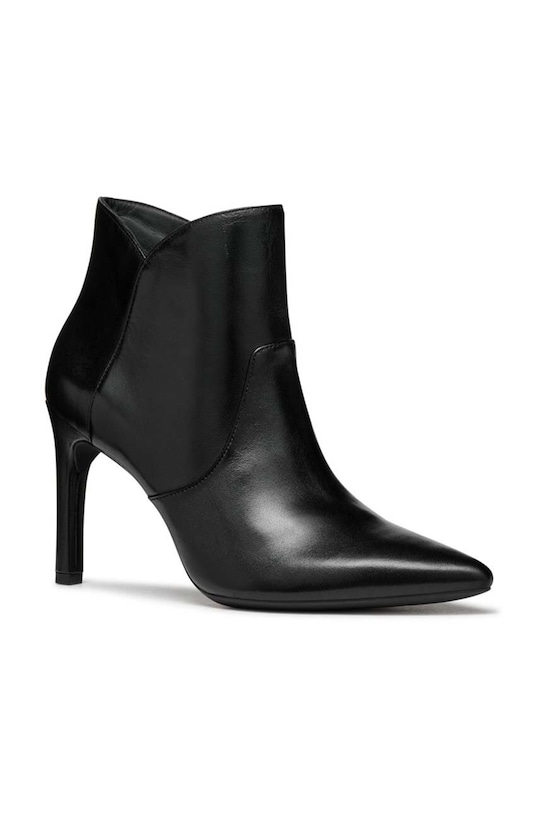 Geox bőr csizma D FAVIOLA D468UD.000TU.C9999 fekete NC24