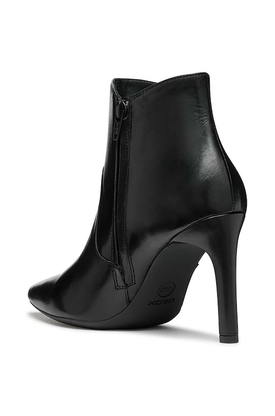 Geox bőr csizma D FAVIOLA fekete D468UD.000TU.C9999