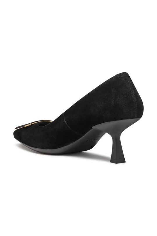 Geox tocuri din piele intoarsa D GISELDA R negru D46MHC.00021.C9999