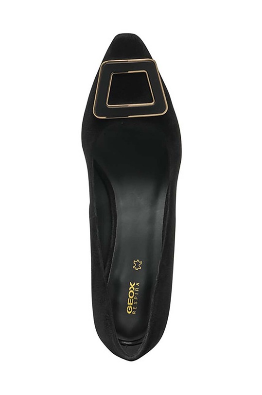 Geox tocuri din piele intoarsa D GISELDA R D46MHC.00021.C9999 negru