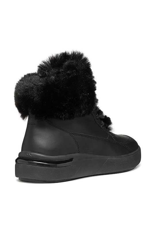 Obuwie Geox sneakersy skórzane D DALYLA D46QFA.00085.C9999 czarny