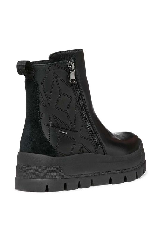 Obuwie Geox botki skórzane D SPHERICA EC7.1 B A D46WSG.04322.C9999 czarny