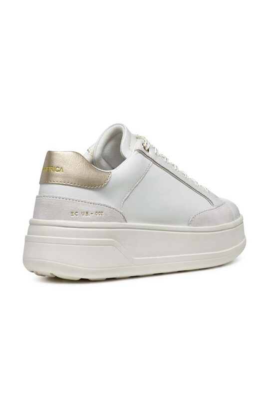 Boty Kožené sneakers boty Geox D SPHERICA ECUB-2 D46WVE.08522.C1000 bílá
