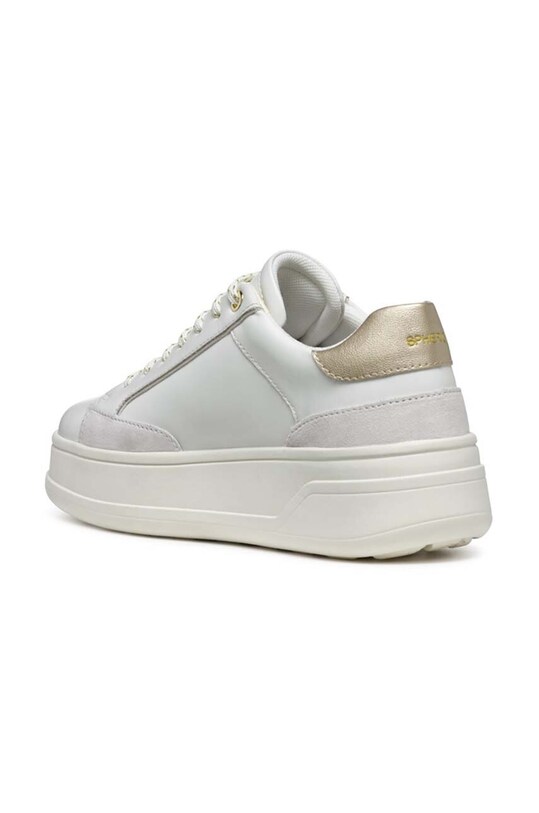 Kožené sneakers boty Geox D SPHERICA ECUB-2 bílá D46WVE.08522.C1000