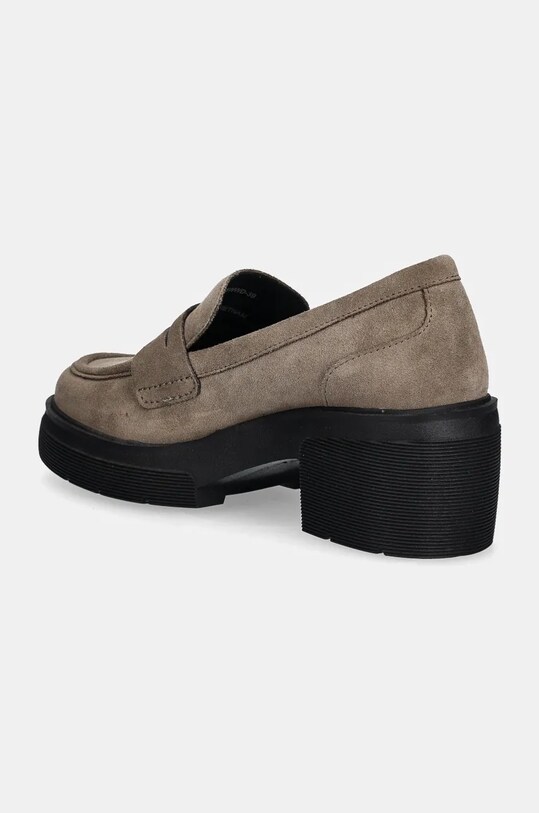 Încălțăminte Geox mocasini din piele intoarsa D SPHERICA EC15 D46WWD.00022.C6029 verde