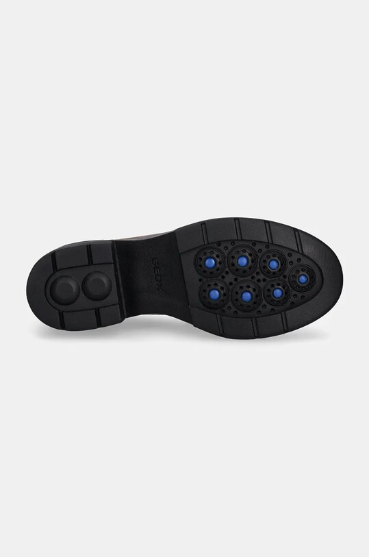 Geox mocasini din piele intoarsa D SPHERICA EC15 D46WWD.00022.C6029 verde