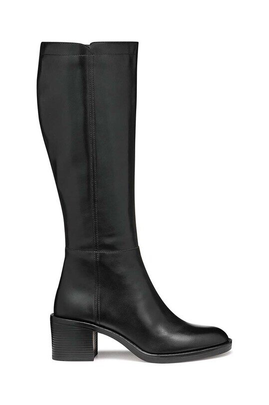 Кожаные сапоги Geox D SERILDA 60 без утепления чёрный D46XXA.00043.C9999